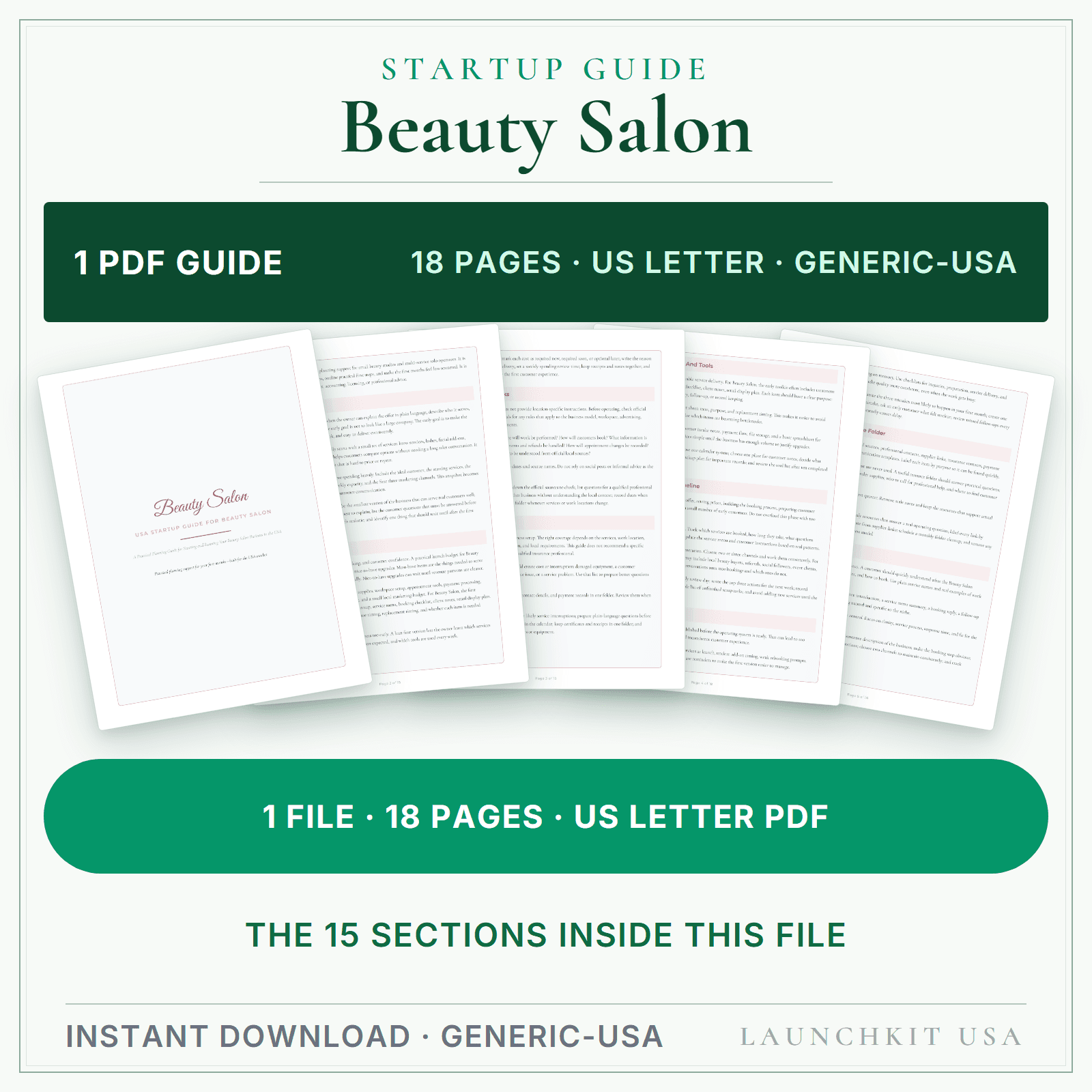 Beauty Salon Startup Guide