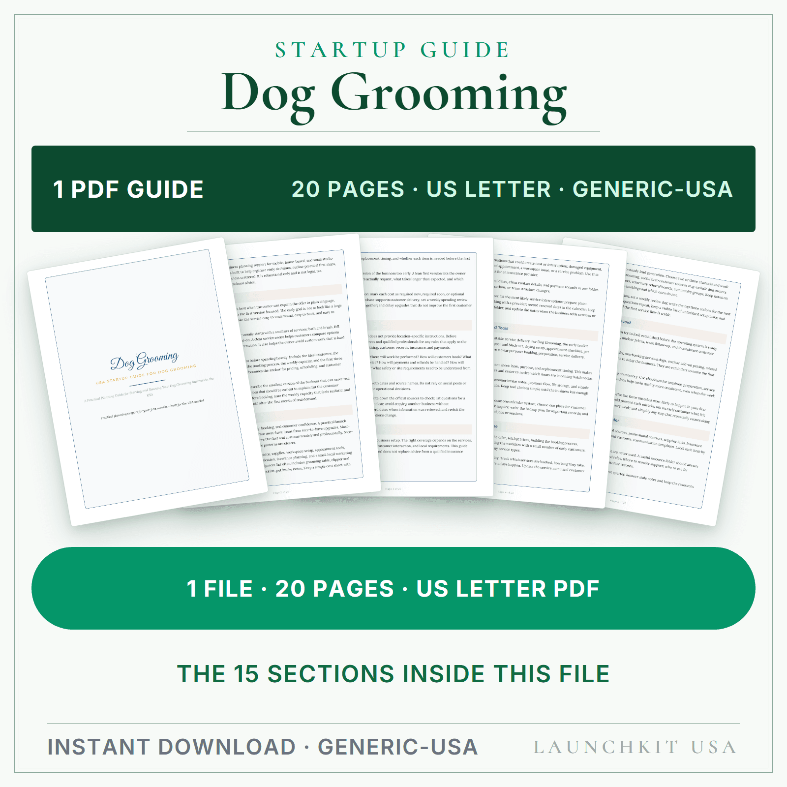 Dog Grooming Startup Guide