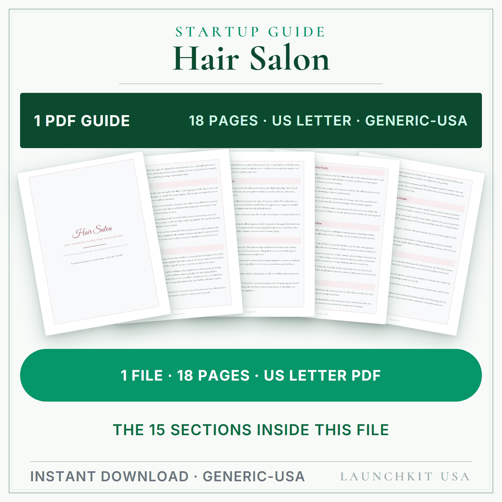Hair Salon Startup Guide