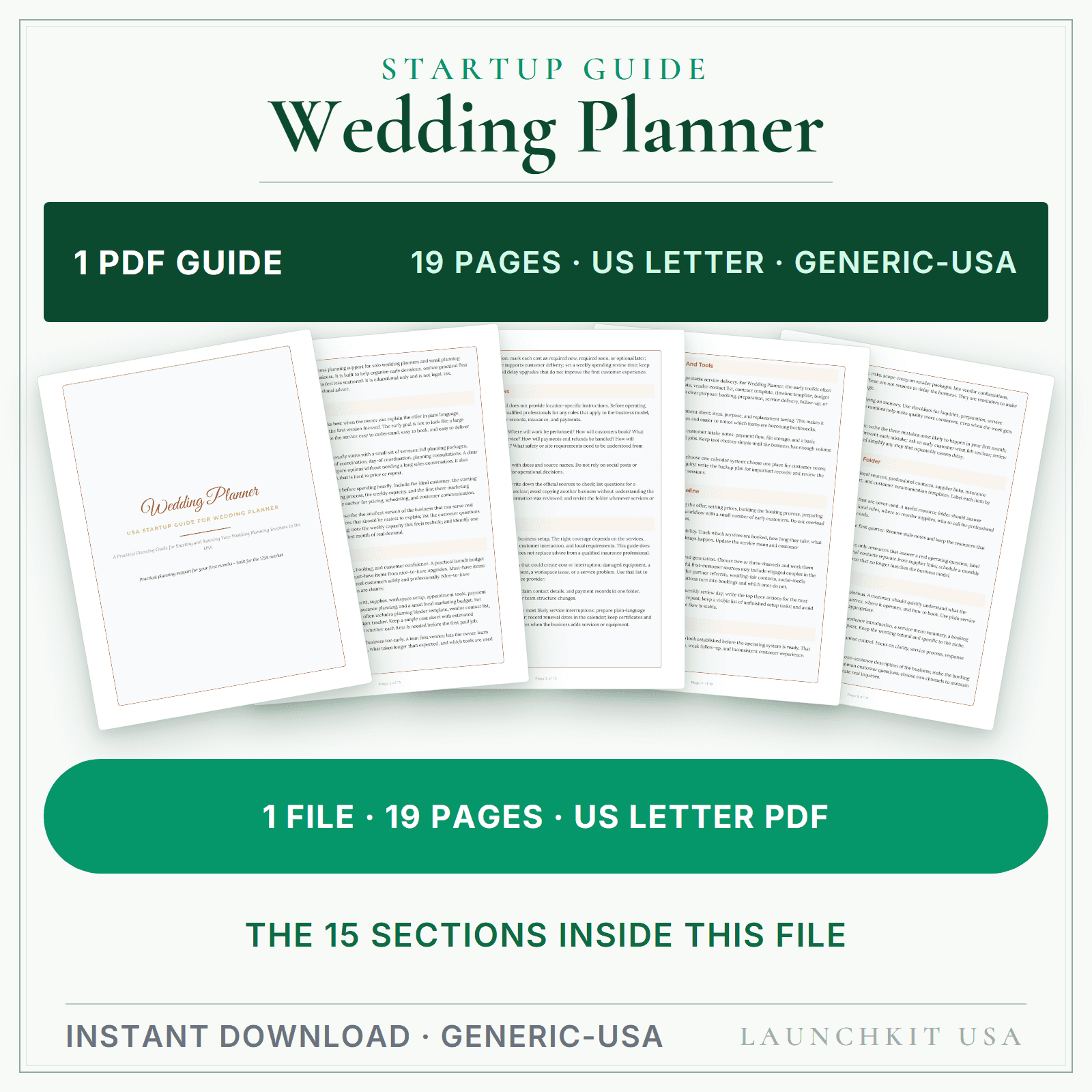 Wedding Planner Startup Guide