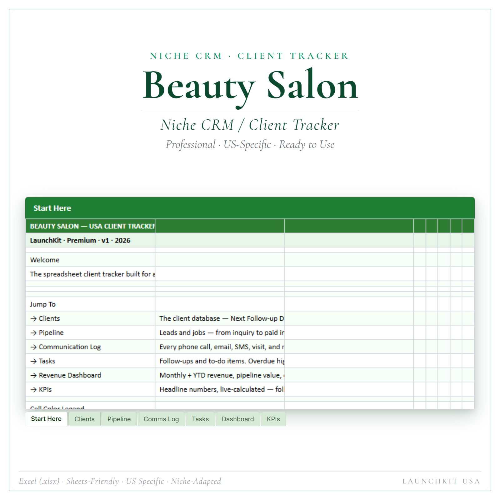Client Tracker for Beauty Salon