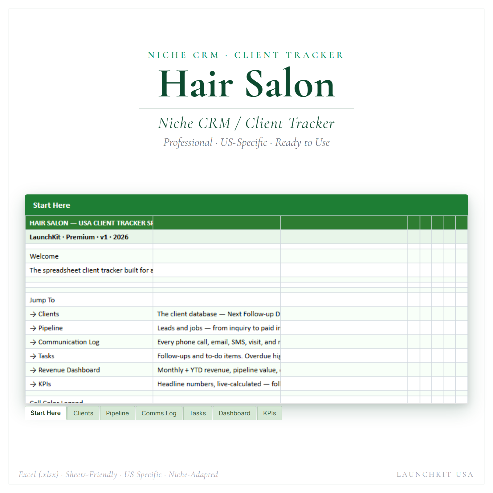Client Tracker for Hair Salon