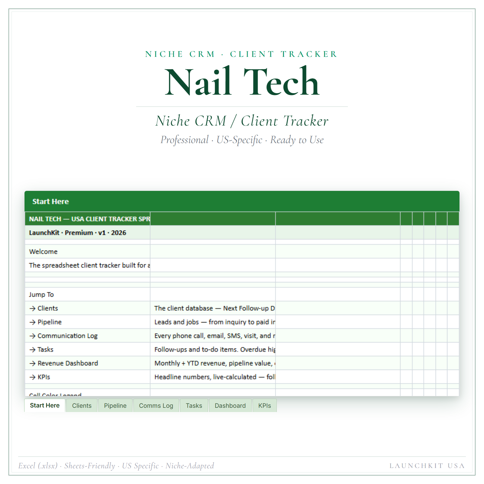Client Tracker for Nail Tech