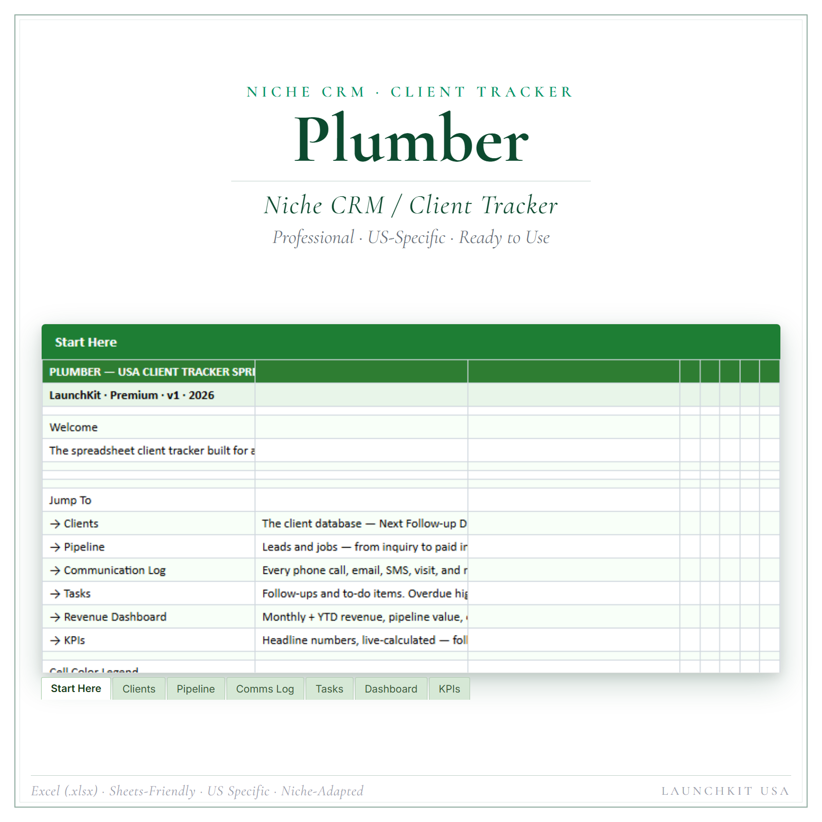 Client Tracker for Plumber